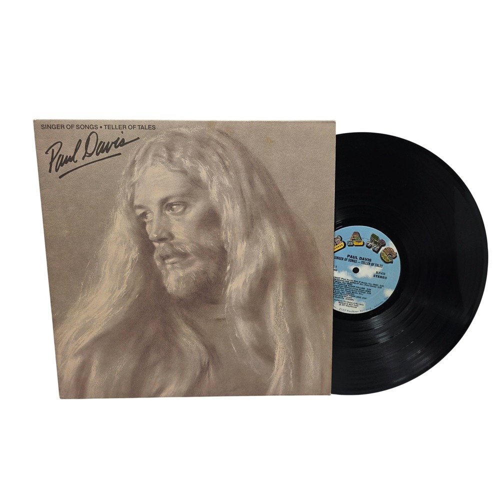 Paul Davis Singer of Songs Teller of Tales Vinyl LP 1977 Bang Records BLP-410*